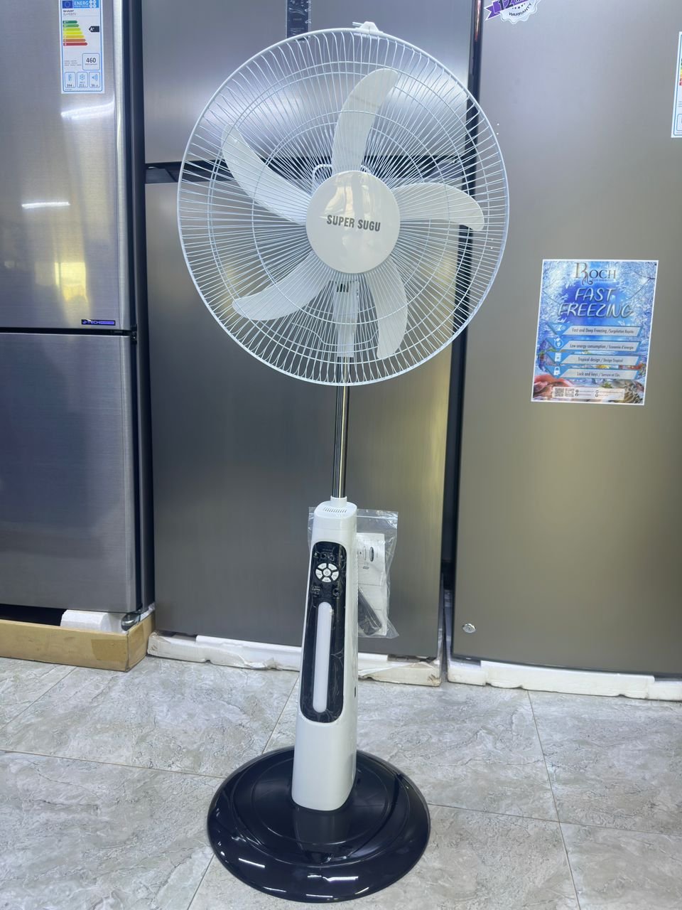 🍃💨 Ventilateur Rechargeable 18 pouces – SUPER SUGU