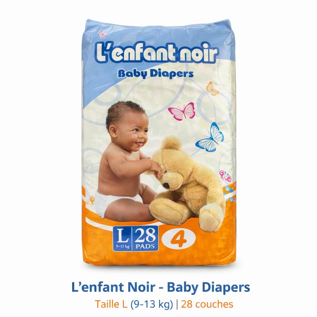 🧷 Couches Bébé L’enfant Noir