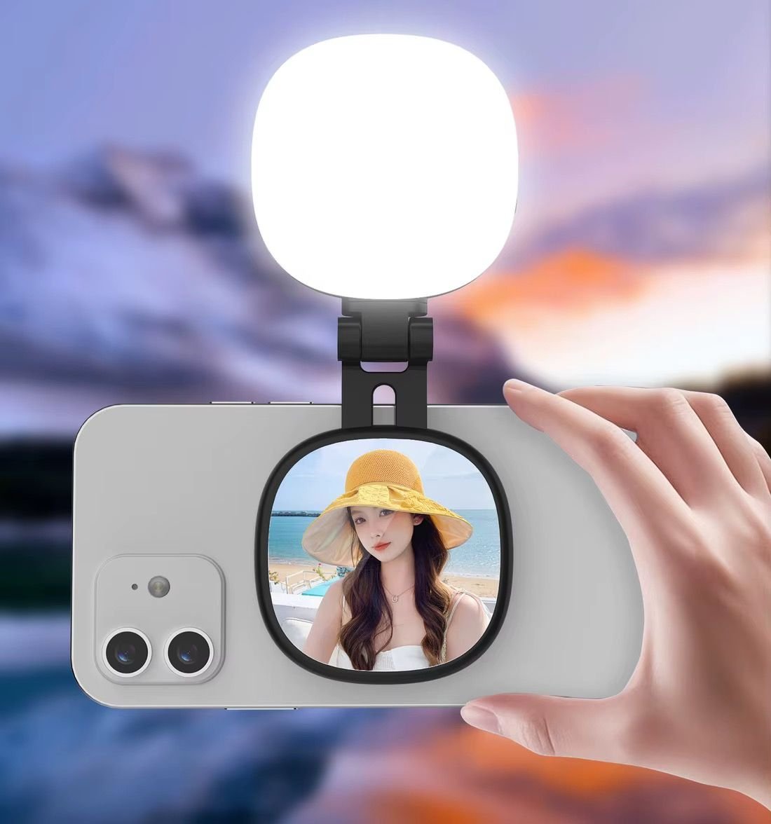 Mini Lampe LED Magnétique – Éclairage Pro pour Photos et Vidéos Smartphone