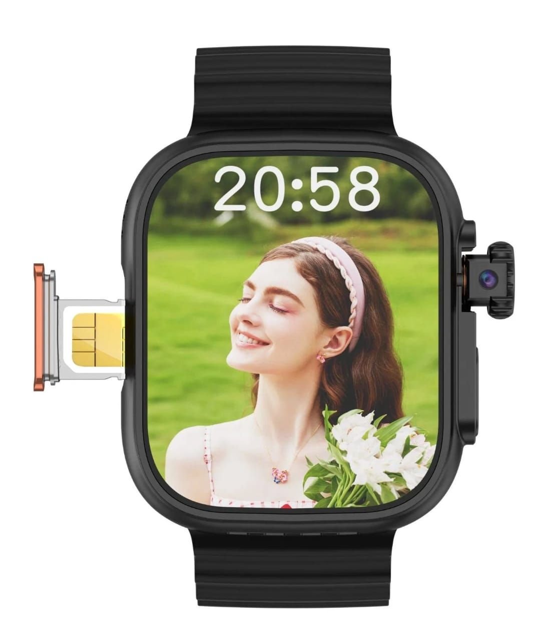 Montre Connectée C96 (Double Bracelet + SIM)
