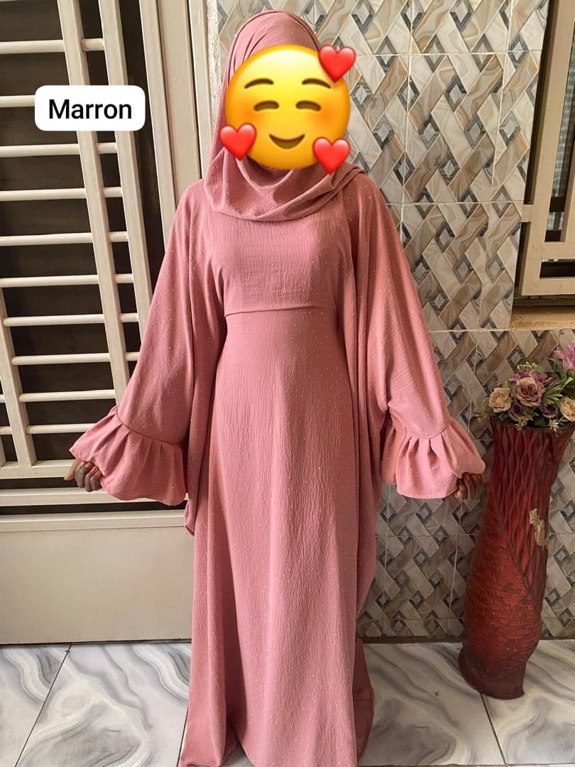 👗  ROBE CLASSIQUE + FOULARD 🤍