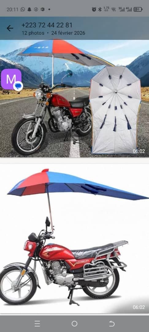PARAPLUIE POUR MOTO