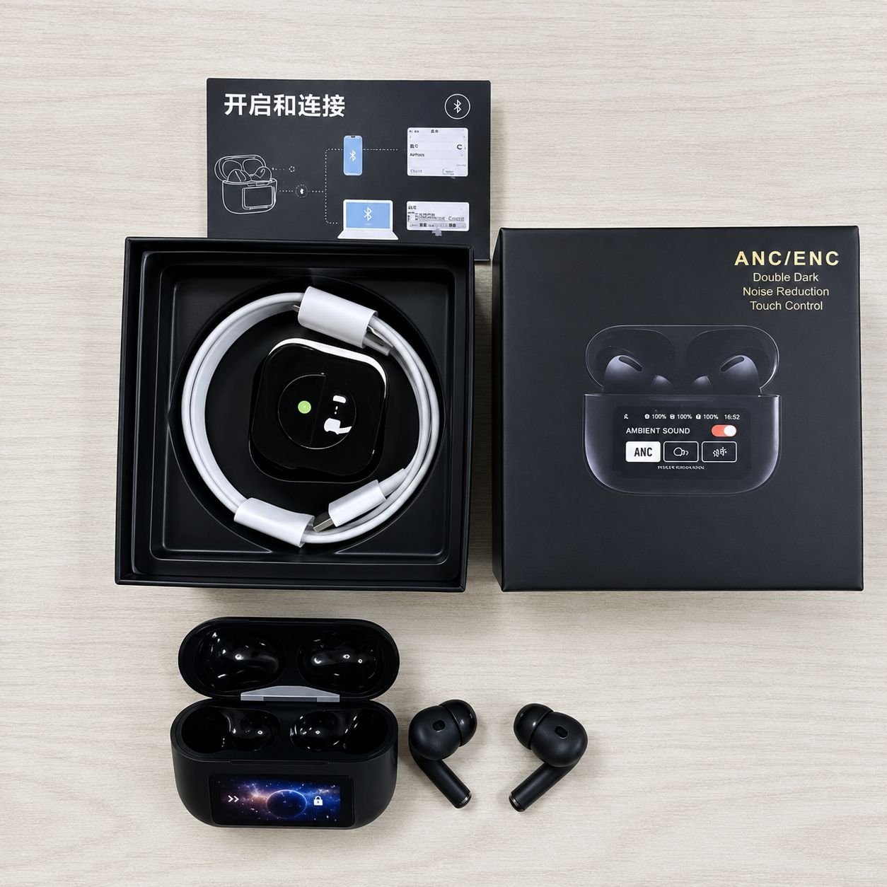 Écouteurs Bluetooth ANC/ENC